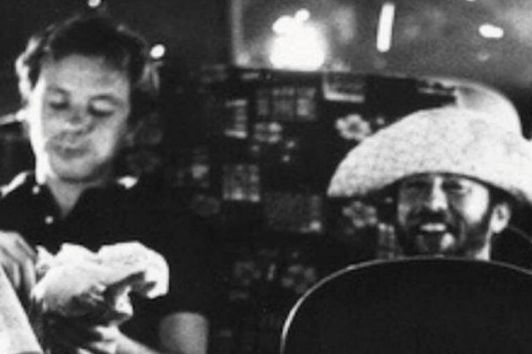 Mufercho (izquierda) junto a Solari, rumbo a Salta