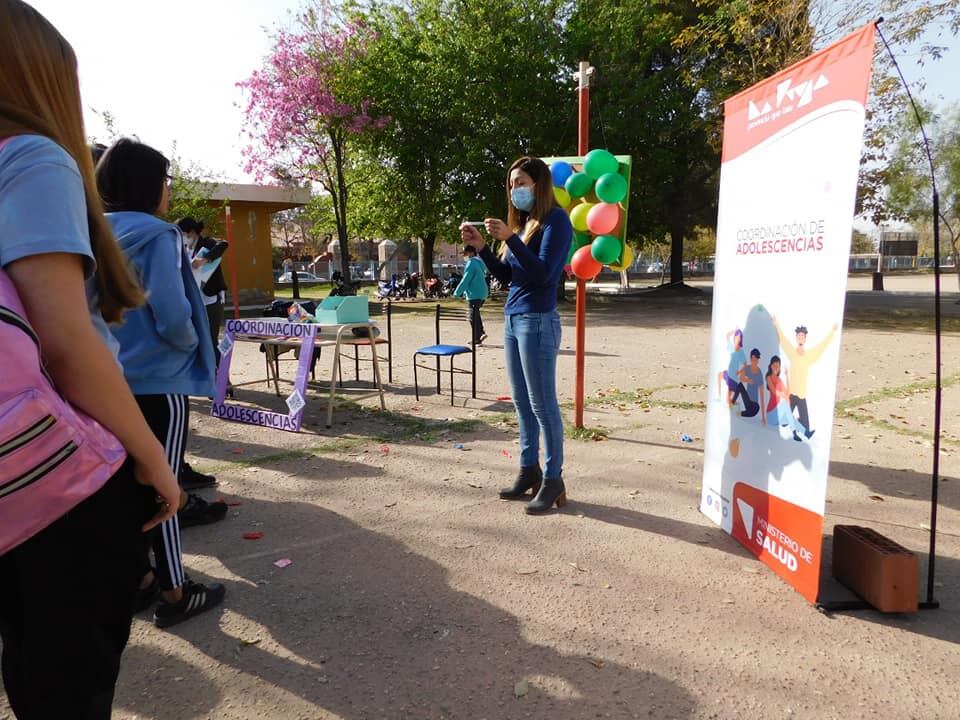 Trabajo de prevención en las escuelas. 