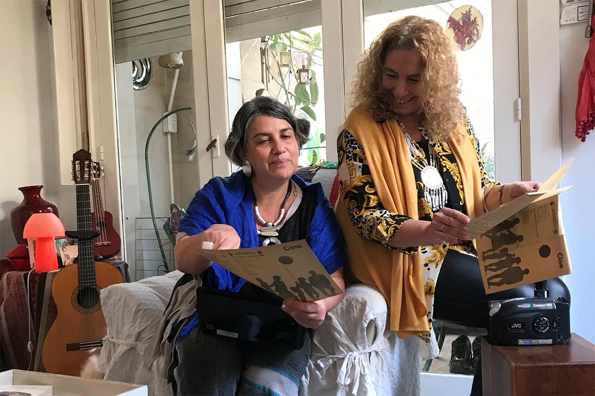 Laura Haimovichi y Silvina Tettamanti Otamendi. 