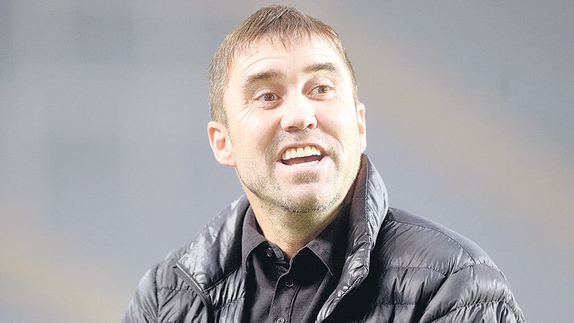 Eduardo Coudet, DT de Racing.