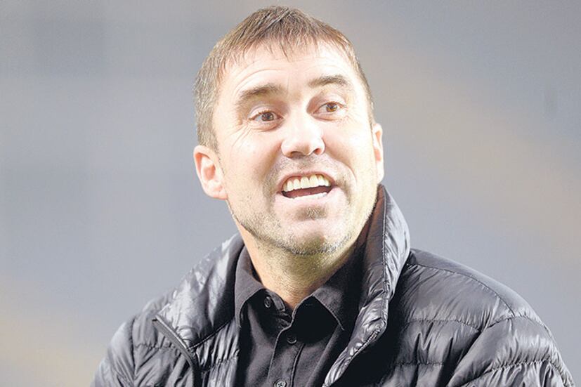 Eduardo Coudet, DT de Racing.