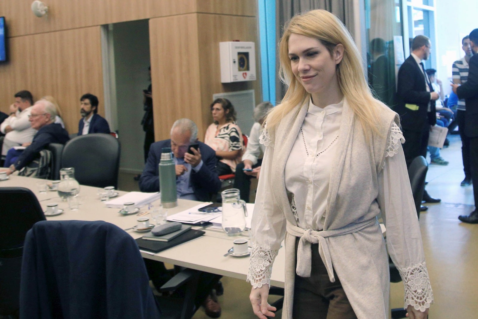 Lilia Lemoine, una terraplanista en la Comisión de Ciencia de Diputados.