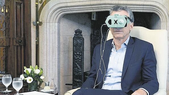 Macri y su particular visión sobre la situación económica del país.