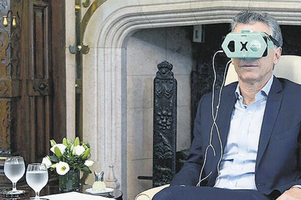 Macri y su particular visión sobre la situación económica del país.