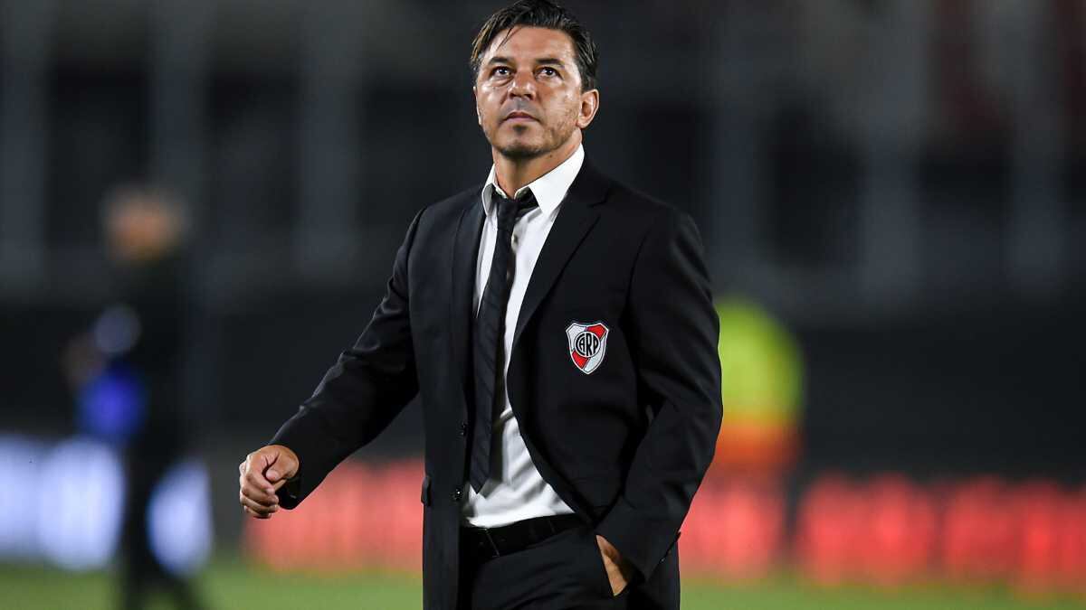 Marcelo Gallardo, DT de River Plate. 