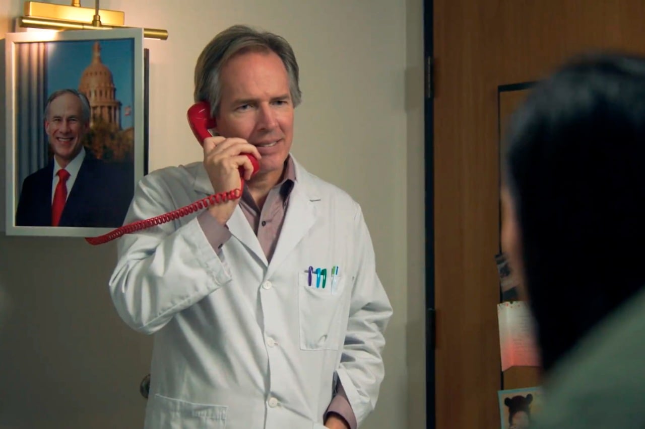 Una imagen del video difundido por "Madres en Contra de Greg Abbott", sobre la importancia de defender el derecho al aborto.