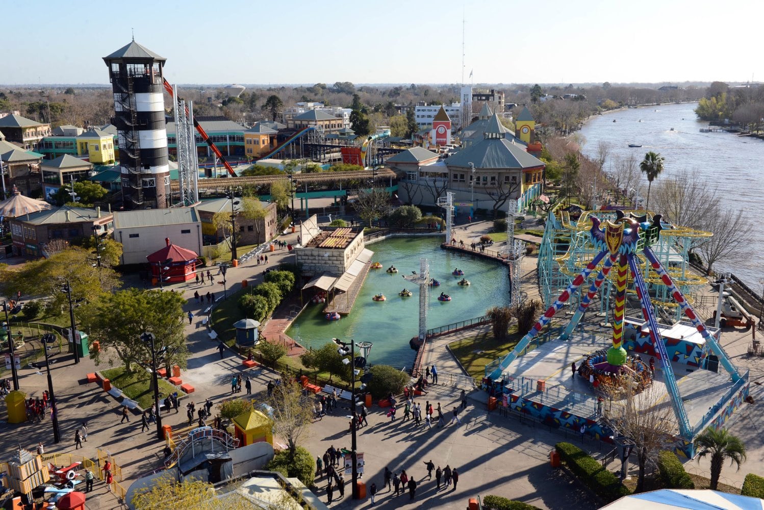 El Parque de la Costa en Tigre.