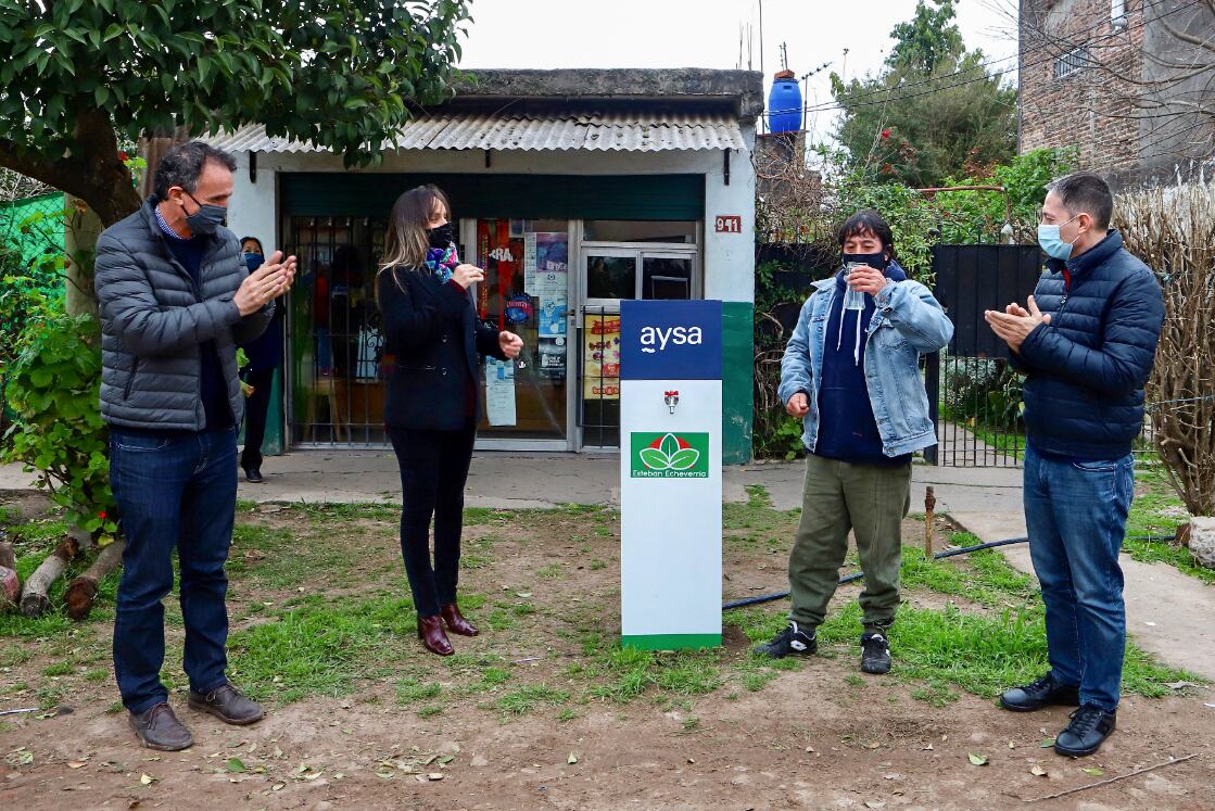 Gabriel Katopodis, Malena Gakmarini y Fernando Gray inauguraron obras en Esteban Echeverría.