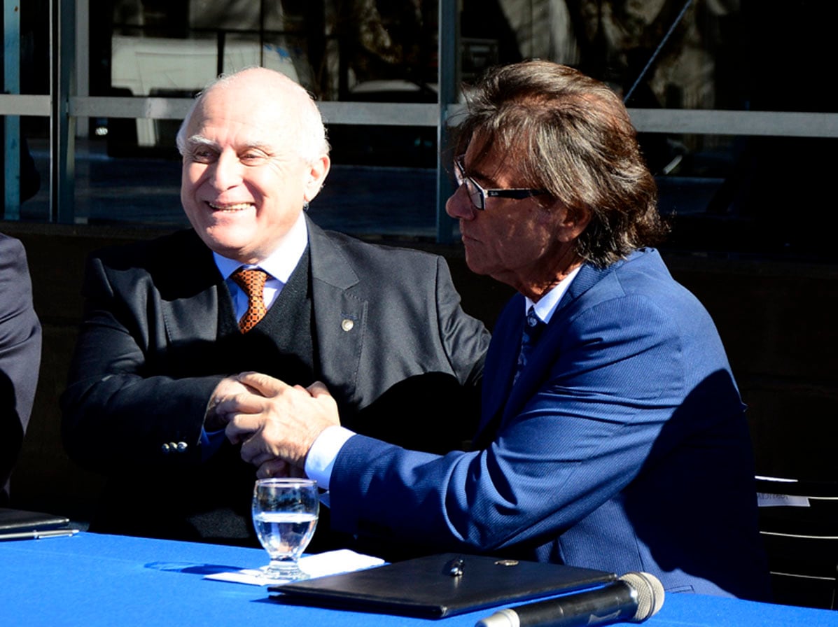 Autoridades del gobierno provincial y el Poder Judicial compartieron el acto en el ex Heca.