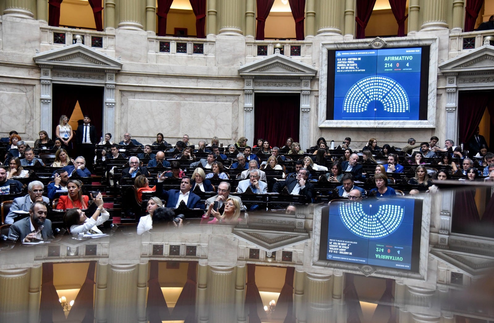 En la Cámara de Diputados se renuevan la mitad de los 257 integrantes del cuerpo legislativo.