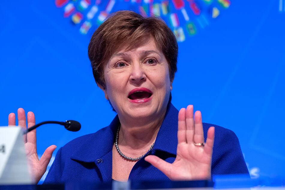 La Directora Gerente del Fondo Monetario Internacional, Kristalina Georgieva.