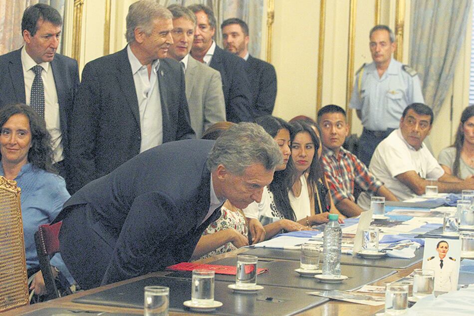 Macri “nos dijo que no tiene ‘nada que ocultar’”, contaron los familiares.