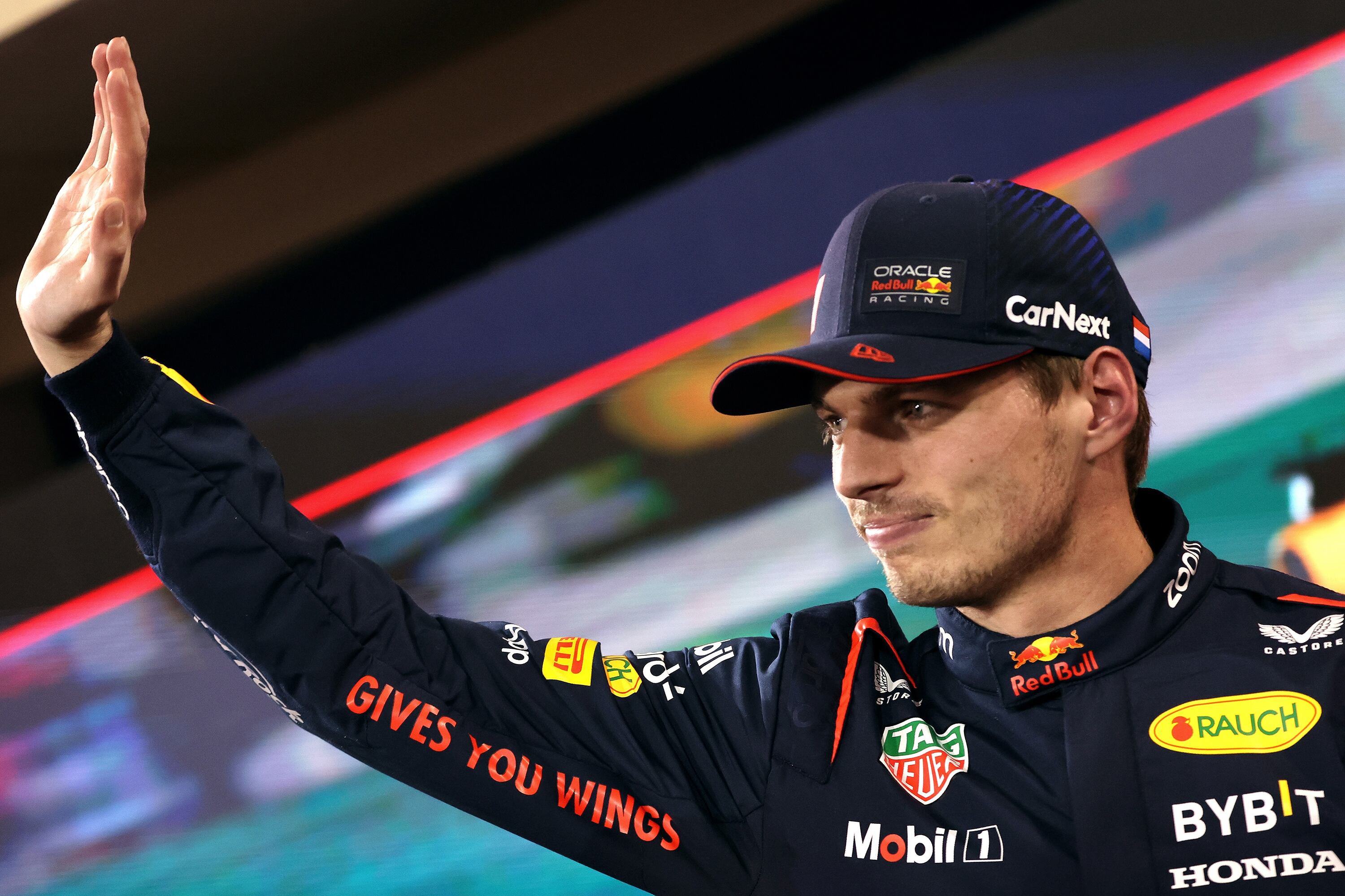 Verstappen largará primero, por delante de su coequiper y las Ferrari