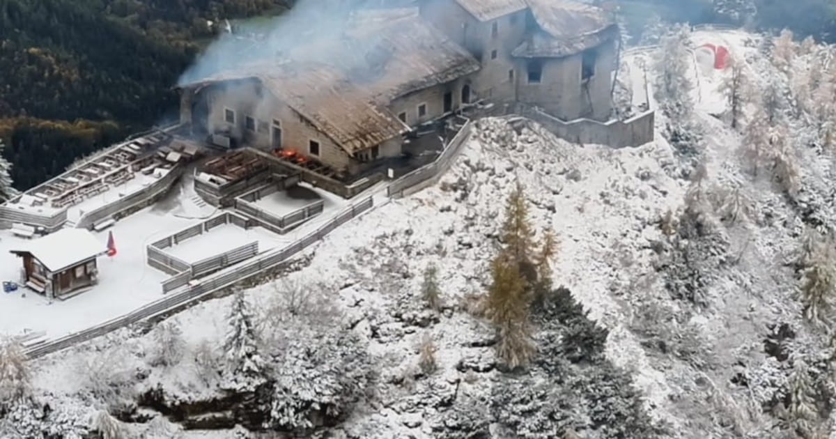 Un incendio destruyó el Nido del Águila, el refugio alpino de Hitler