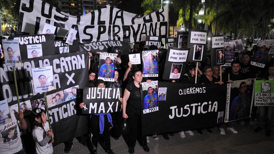 Ultima movilización por la escalada de violencia y crímenes.