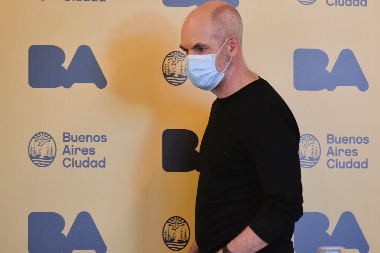 Horacio Rodríguez Larreta anuncia las nuevas medidas en la Ciudad de Buenos Aires.