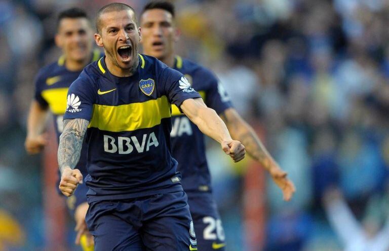 Benedetto, una de las figuras del Boca campeón.