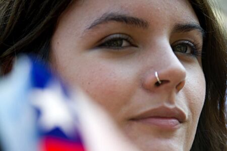 Camila Vallejo, la ministra vocero del futuro gobierno chileno.