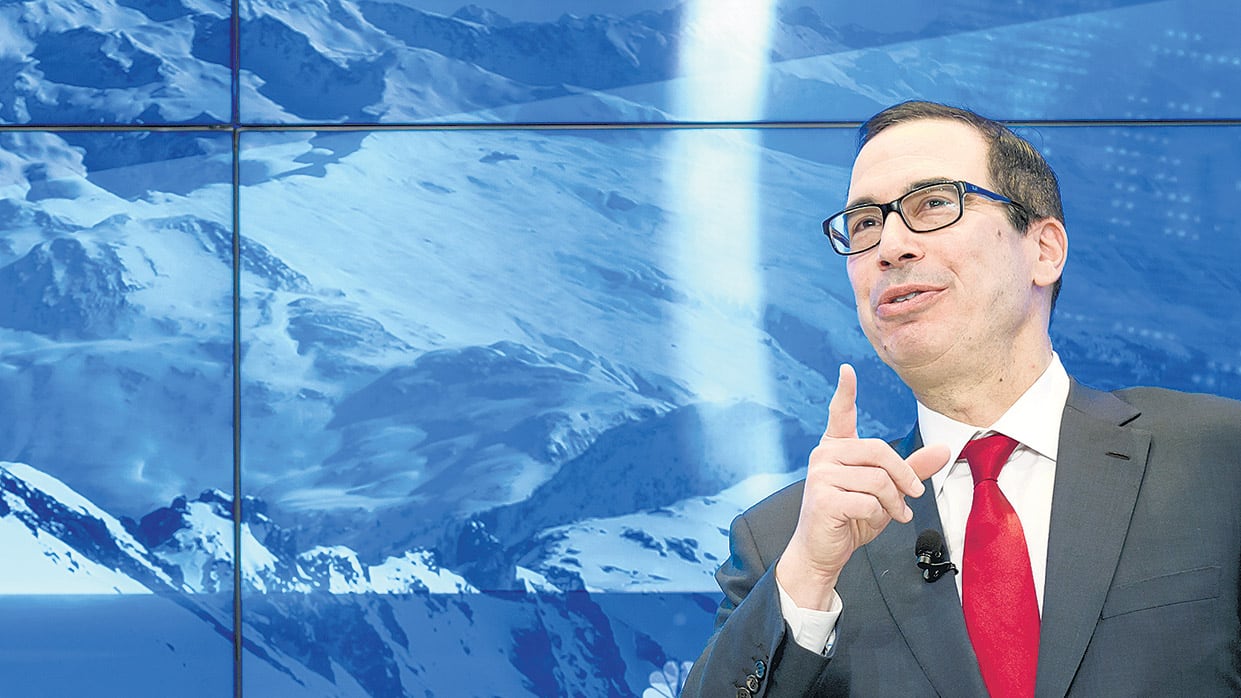 El secretario del Tesoro, Steven Mnuchin, advirtió que los nombrados podrían ser sancionados.