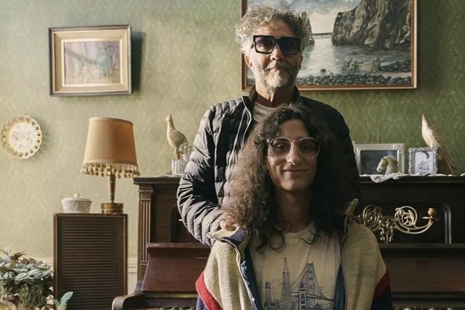 Fito con Fito. El múscio y el actor que puso el cuerpo en la serie, Iván Hochman. Imagen: Instagram.