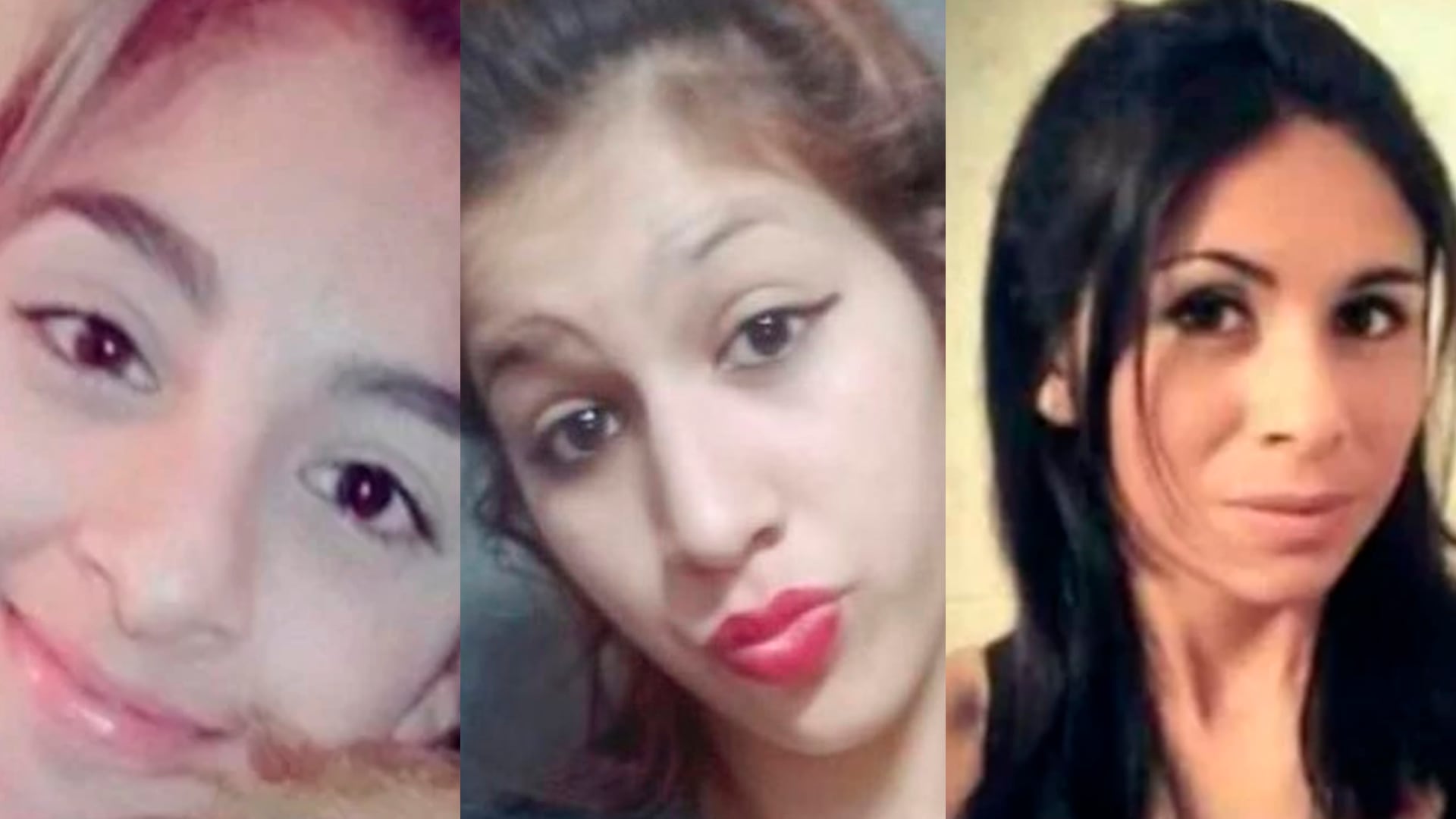 Luciana (18) fue asesinada en Tucumám, María Paz (17) en Santa Fe y María Alejandra (25) en Tucumán.