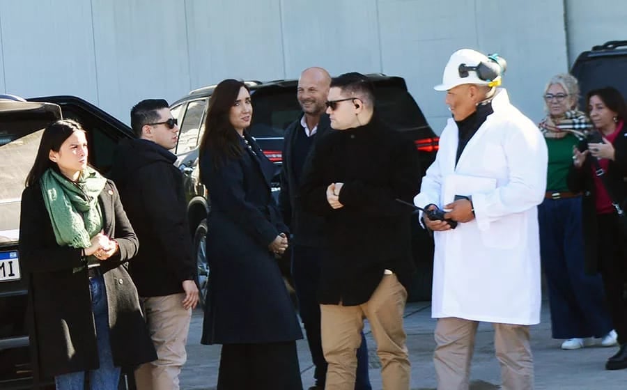 La vicepresidenta, de sorpresa, en Saladillo. 