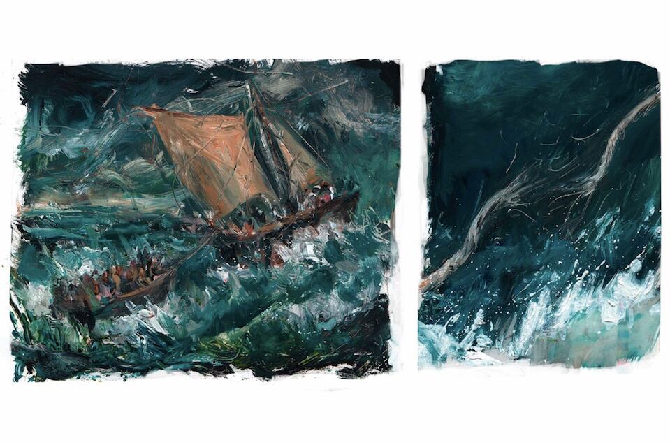 Viñeta de Náufrago Morris, de Fizsman-Franco