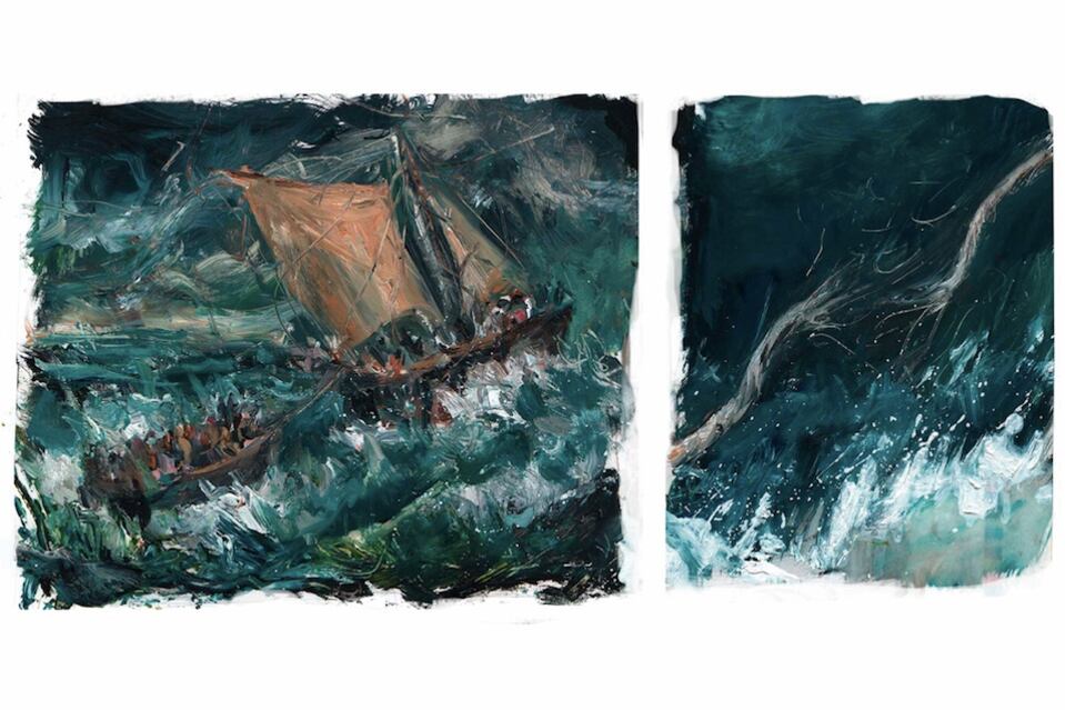 Viñeta de Náufrago Morris, de Fizsman-Franco