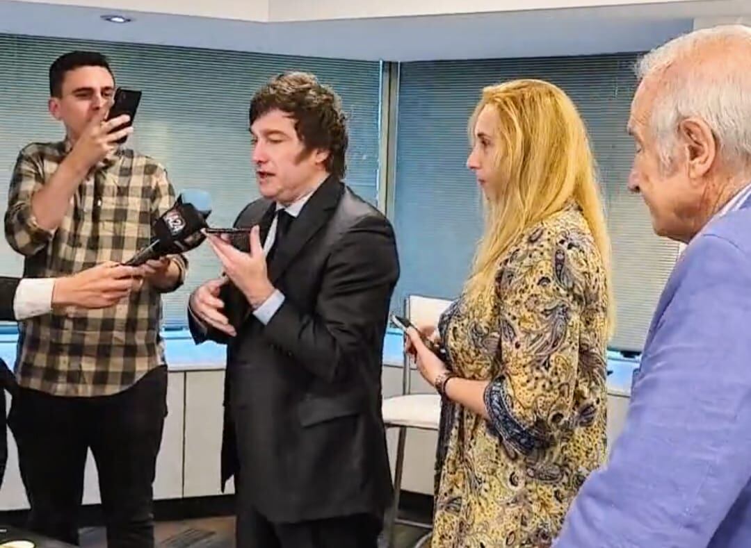 El show mediático de Milei