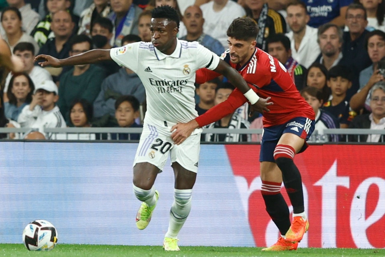 Vinicius abrió la cuenta para el Merengue, que no pudo sostener la ventaja