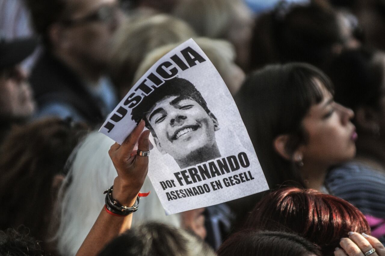El pedido de justicia por Fernando Báez Sosa