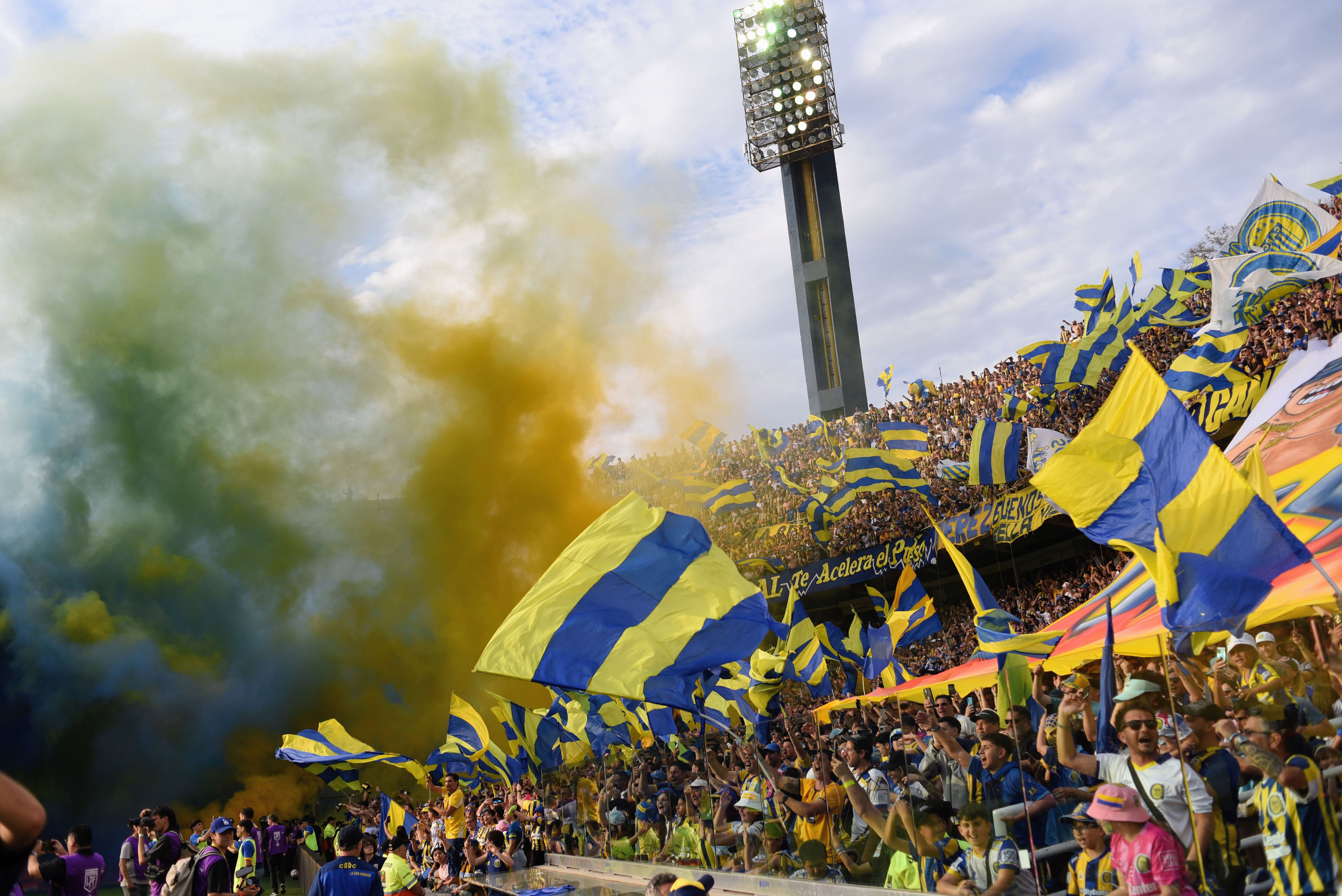 La hinchada de Central