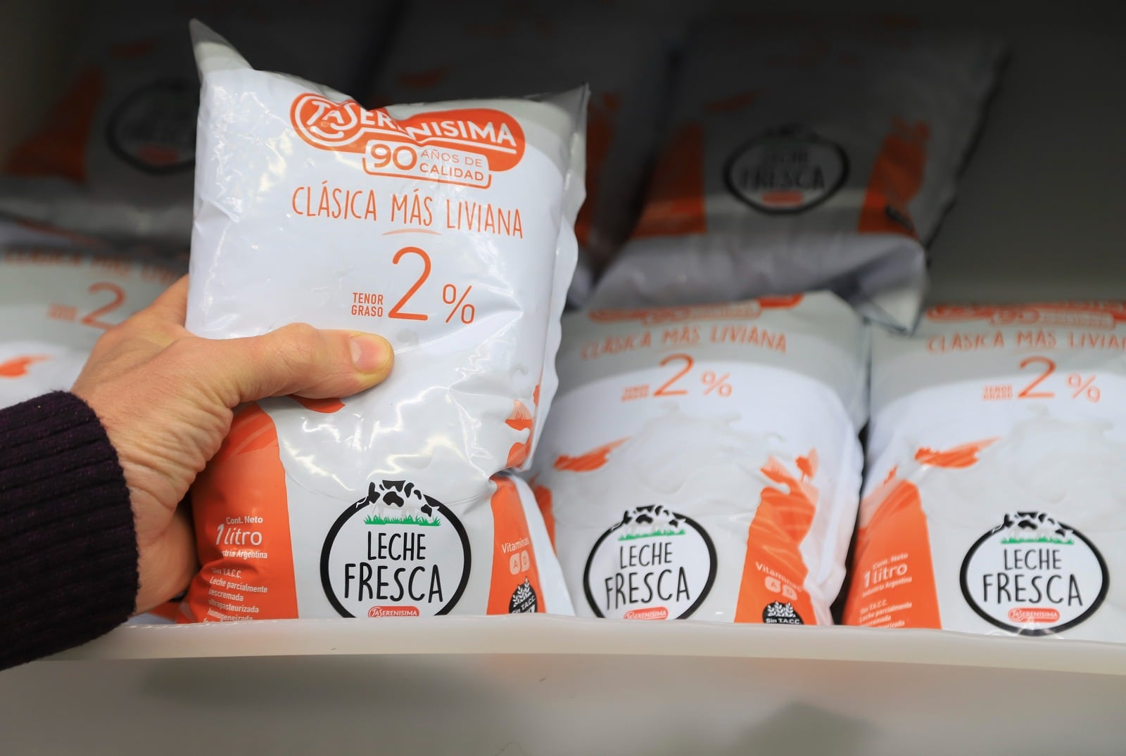 Alta concentración de la oferta. El sachet a precio europeo