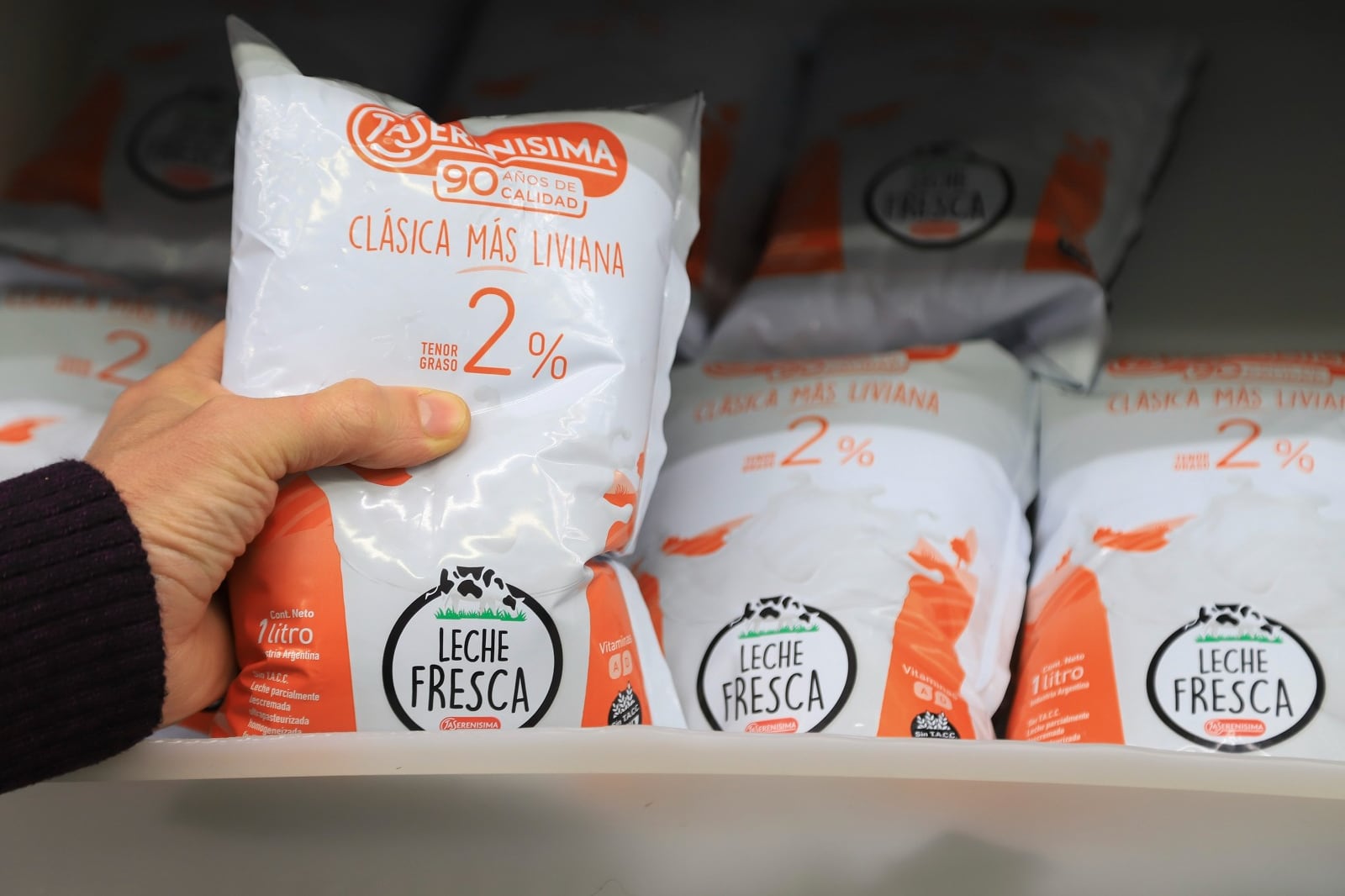 Alta concentración de la oferta. El sachet a precio europeo