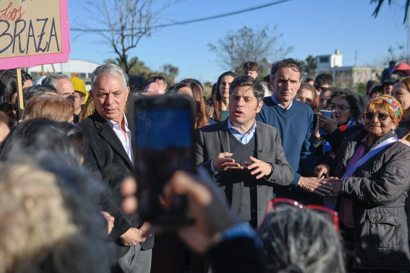 El gobernador Kicillof continuará con sus recorridas por la provincia. 