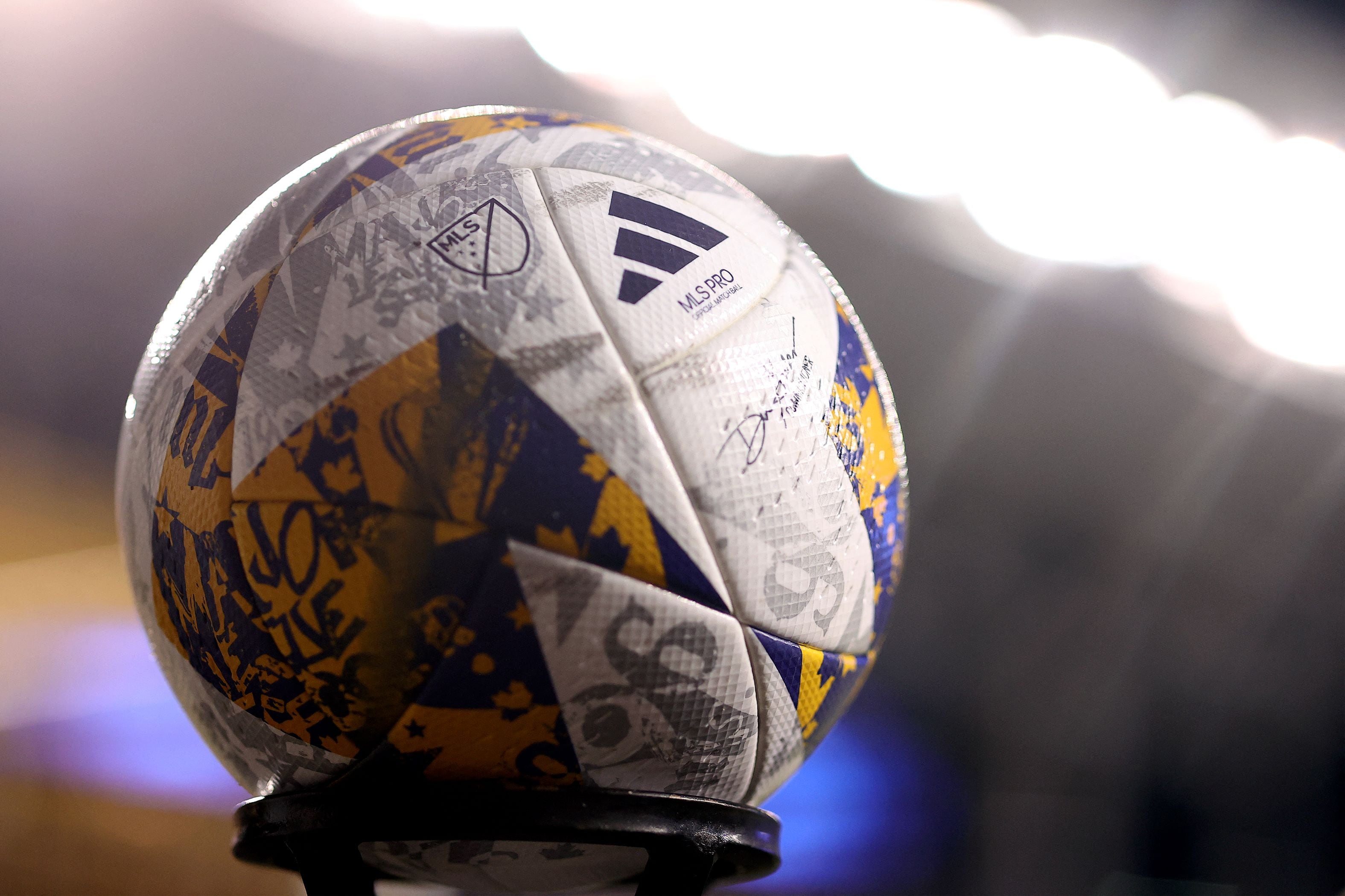 El balón con el que se juega la Major League Soccer
