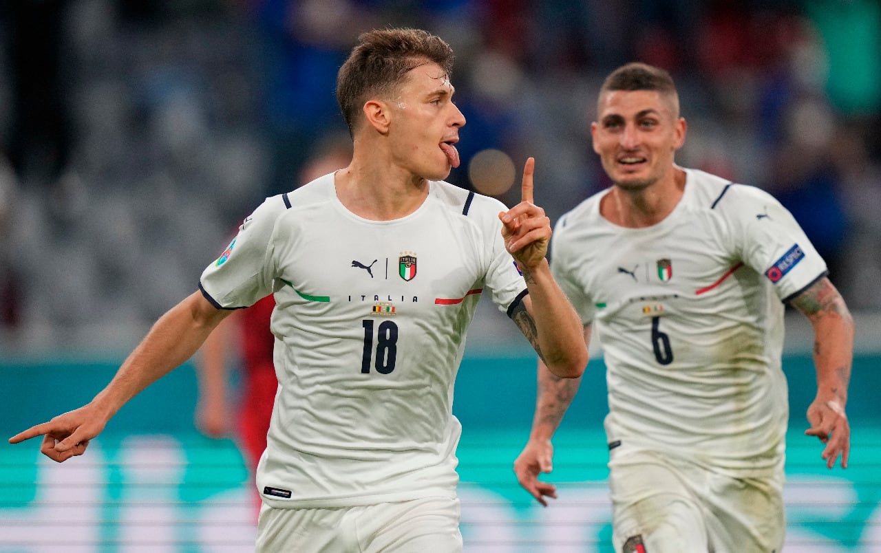 Los italianos festejaron en el estadio de Bayern Múnich
