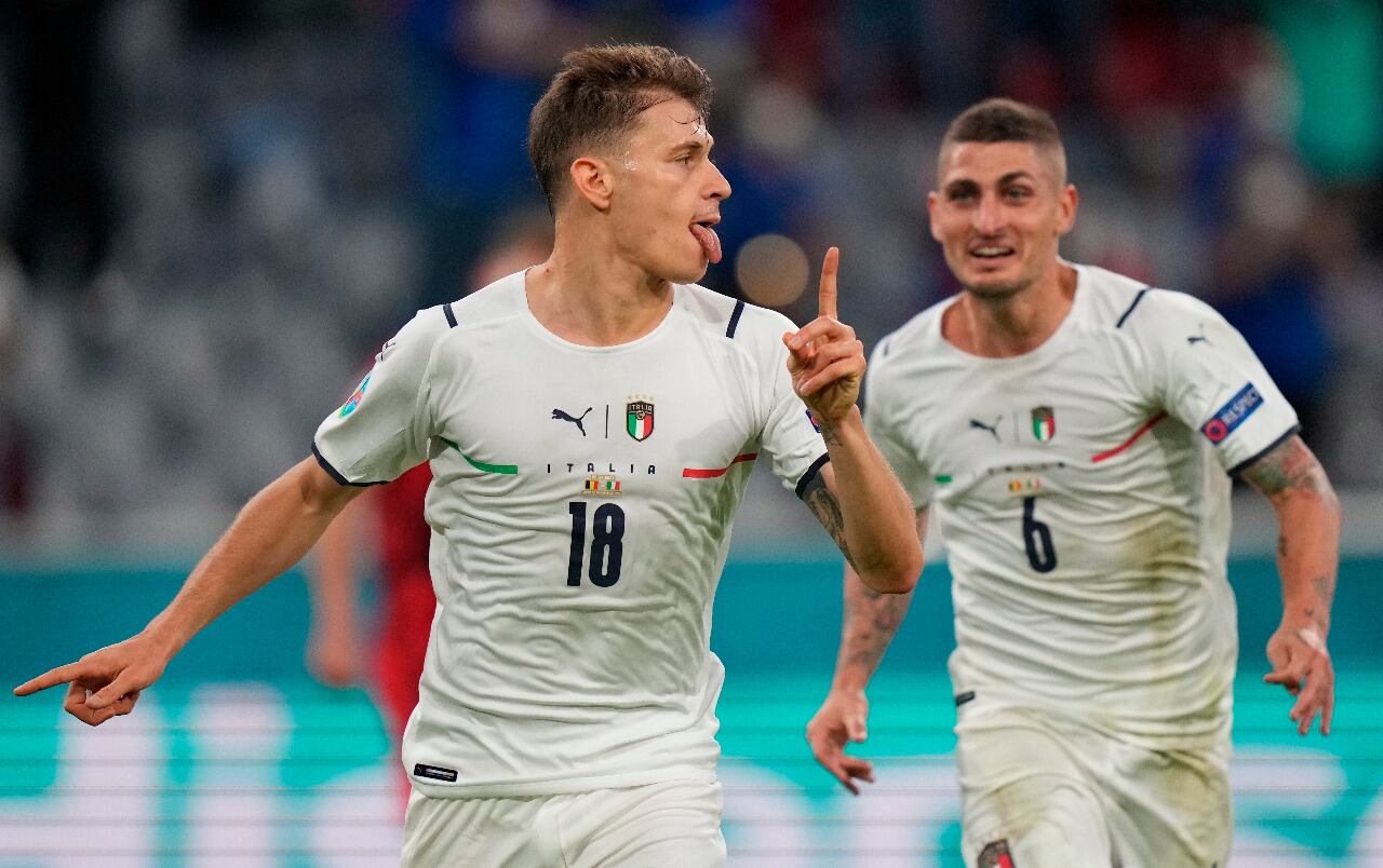 Los italianos festejaron en el estadio de Bayern Múnich