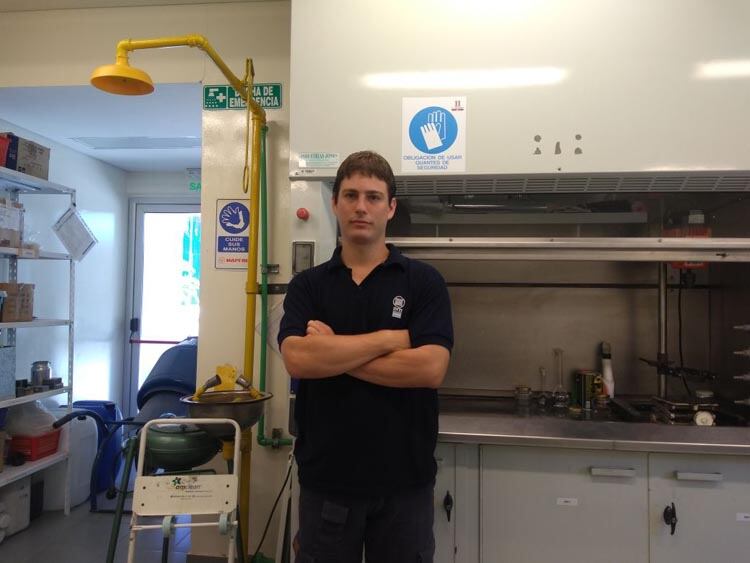 Julián Beviglia, el técnico químico echado del INTI.
