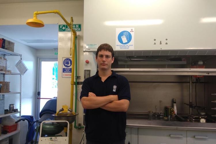 Julián Beviglia, el técnico químico echado del INTI.