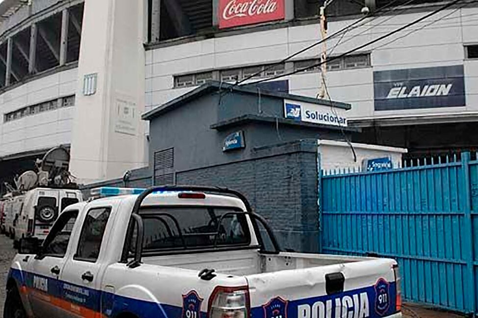Parte del operativo para el clásico de Avellaneda de este sábado.
