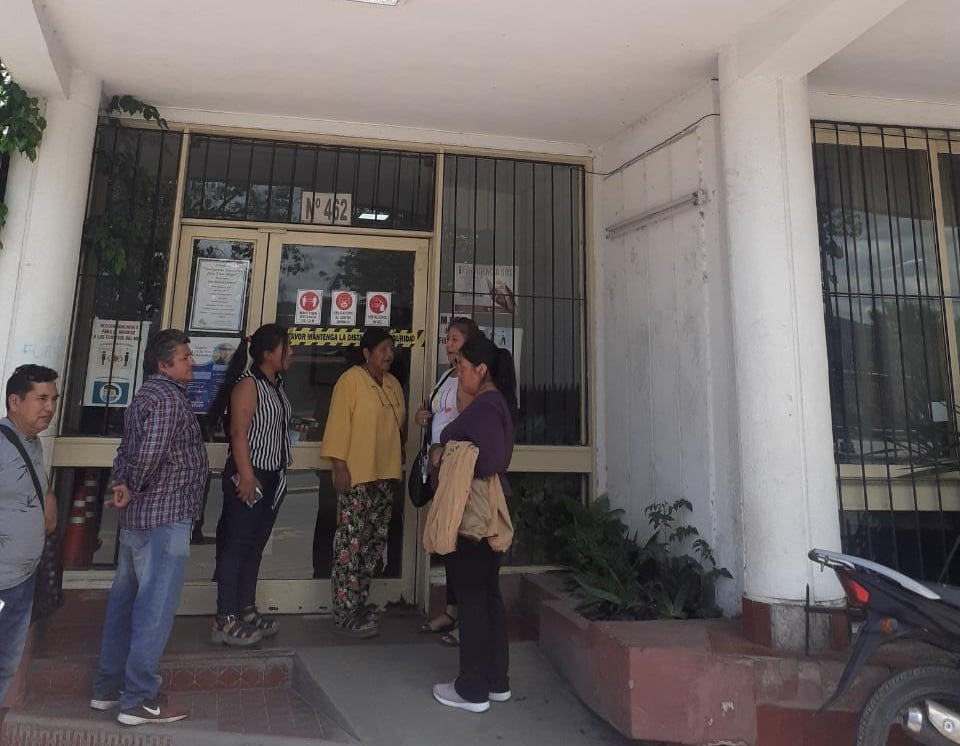 Comuneros en el Ministerio Público de la Acusación de Jujuy. 