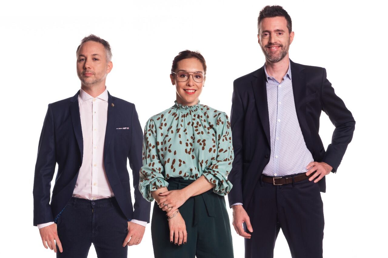 Iglesias, Barral Grigera y Sued, los conductores de la noche de IP.