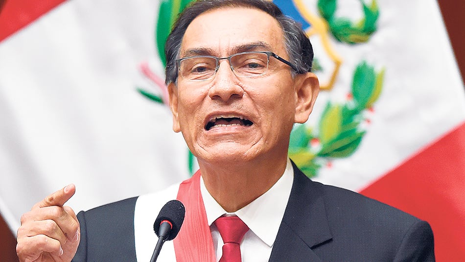 El mensaje de Vizcarra removió el escenario político.