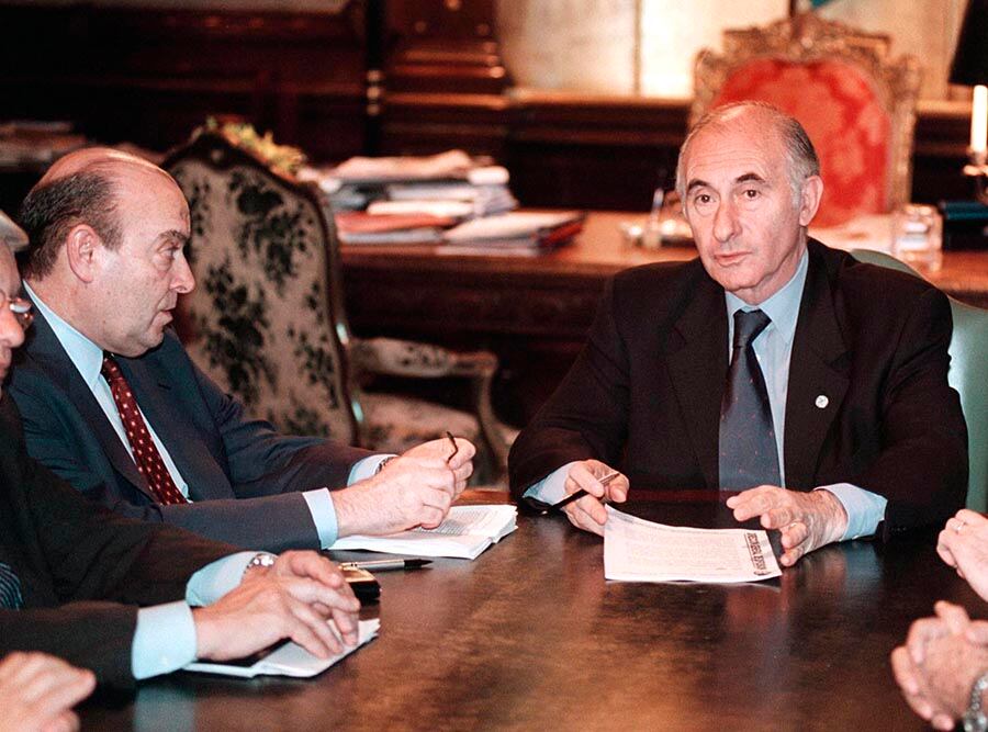 De la Rúa gobernó la Argentina entre 1999 y 2001.