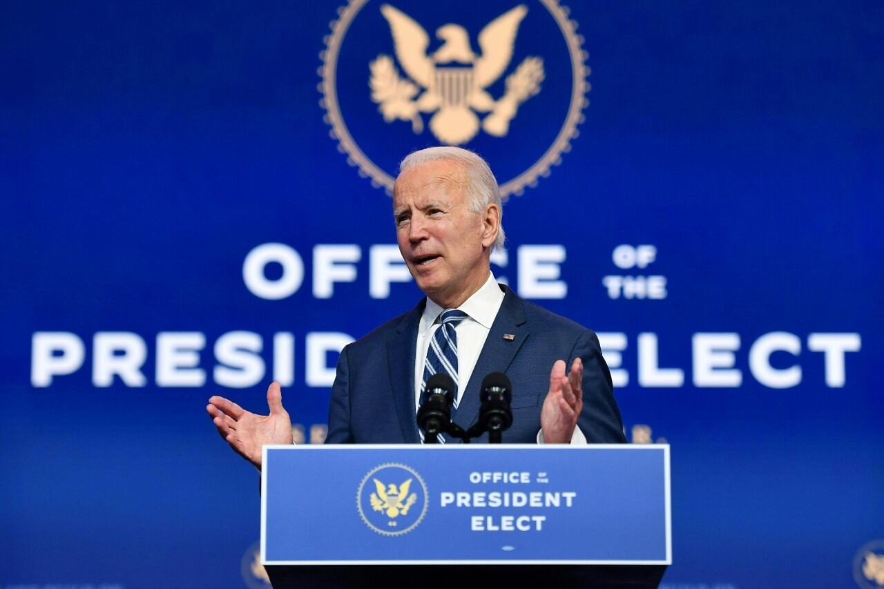Biden debe asumir la presidencia el 20 de enero de 2021.