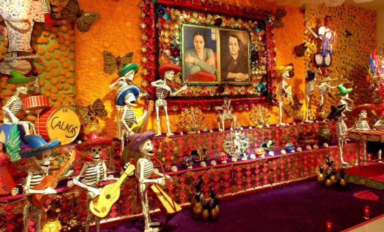 La celebración del Día de los Muertos tiene sus raíces en las culturas prehispánicas. (Foto:Télam)