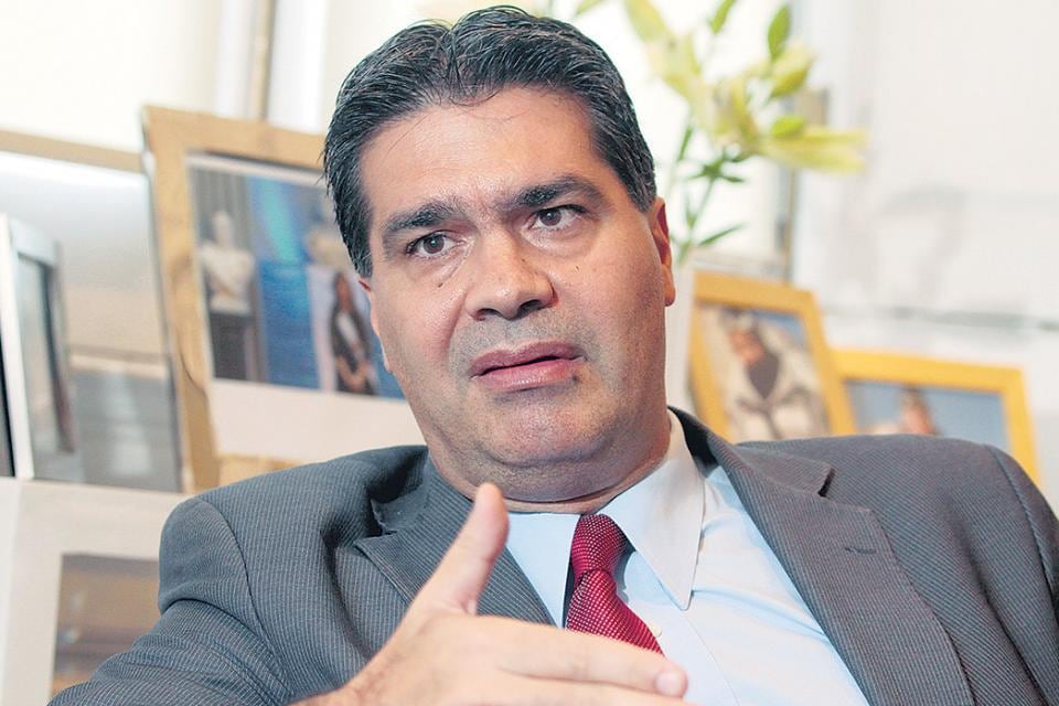 El gobernador de Chacho, Jorge Capitanich.