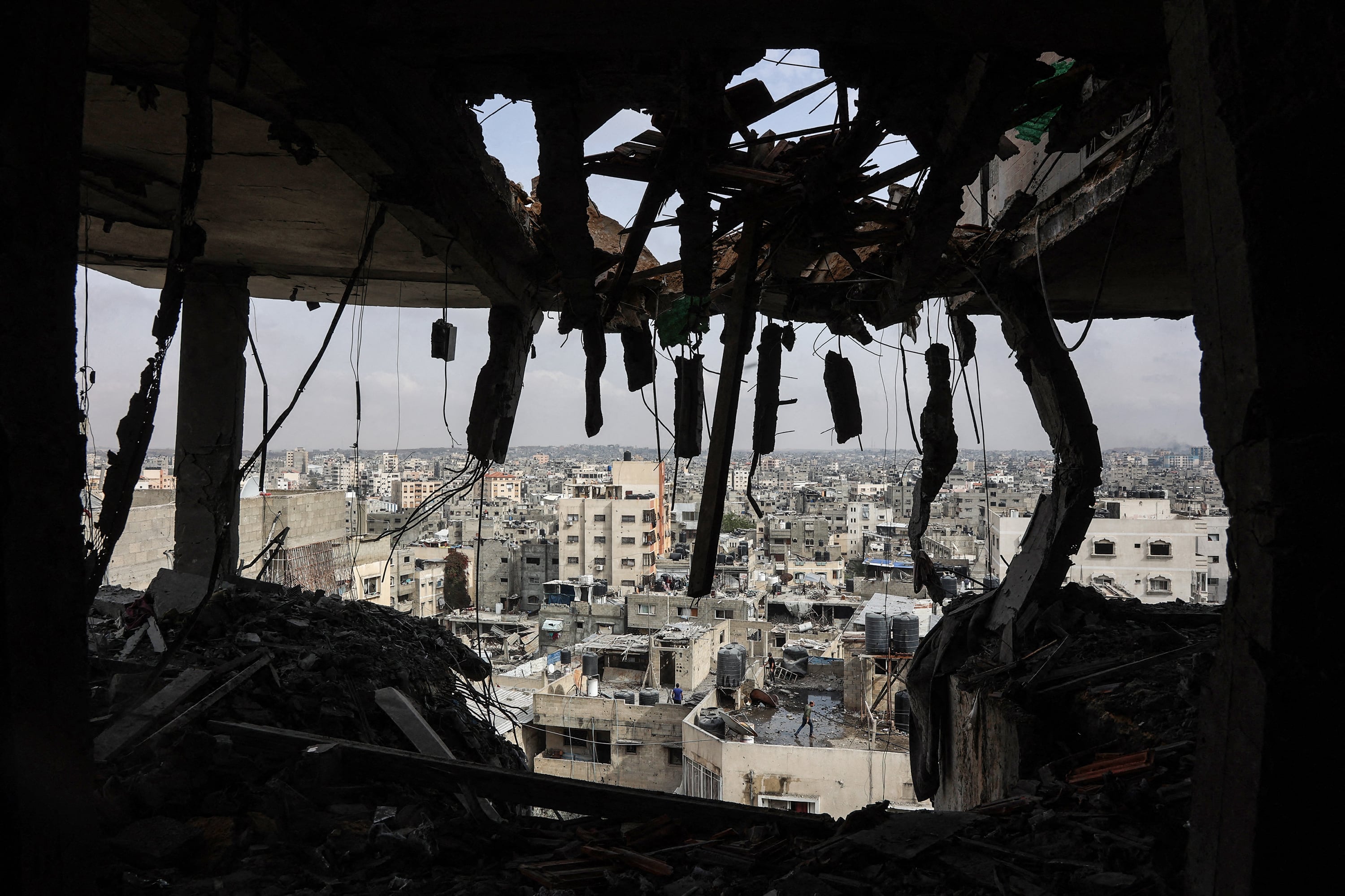 Una familia entera murió en Jan Yunis, en el extremo sur del enclave gobernado por Hamas