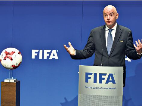 Gianni Infantino impuso la idea que empezó a fogonear no bien asumió su cargo en la FIFA.